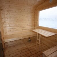 Sauna ogrodowa zewnętrzna