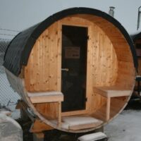 sauna beczka