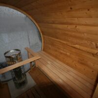 sauna ogrodowa